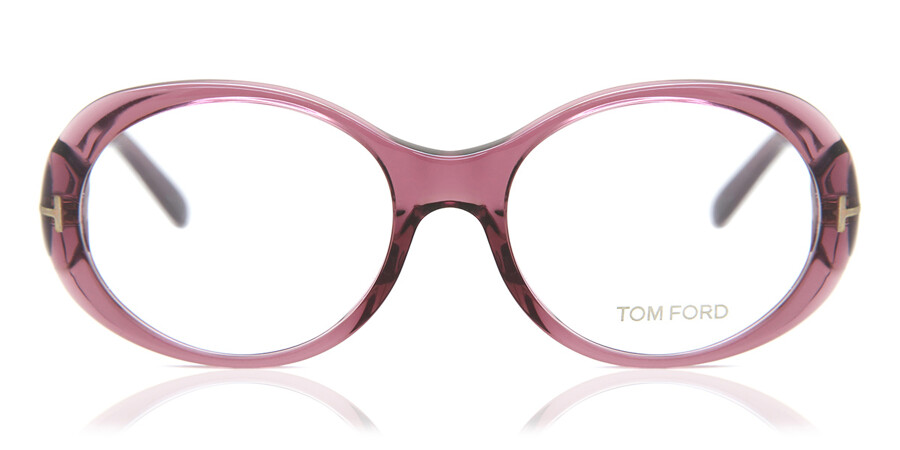 Tom Ford FT5246/V 083 Eyeglasses in Transparent Purple | SmartBuyGlasses USA