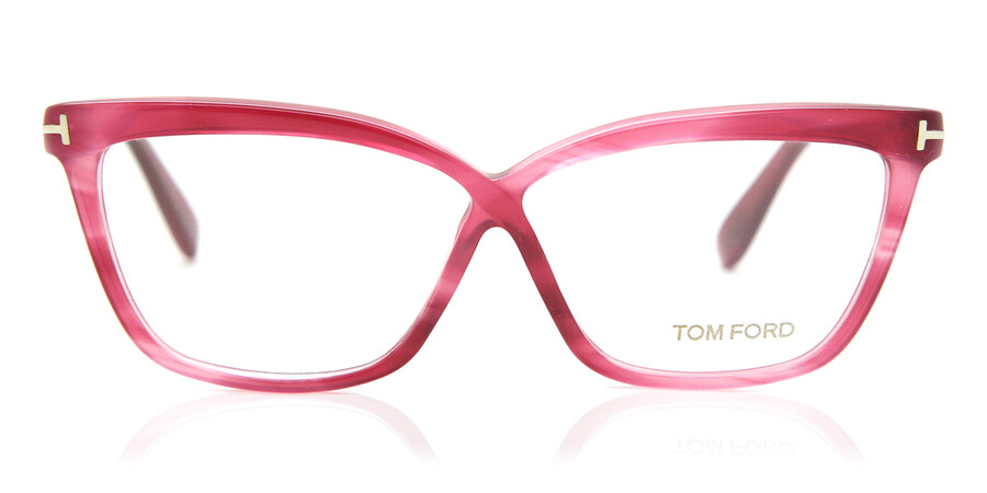 Tom Ford FT5267 077 Glasses Fuchsia | SmartBuyGlasses UK