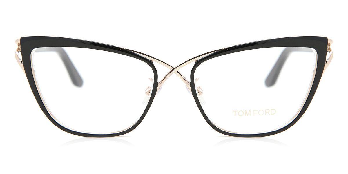 Tom Ford FT5272 005 Glasses Black | VisionDirect Australia