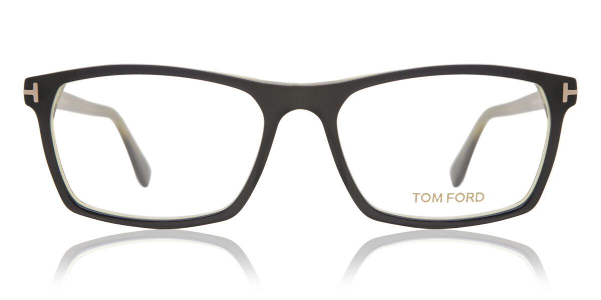 Tom Ford FT5295 098 Eyeglasses in Green Black | SmartBuyGlasses USA