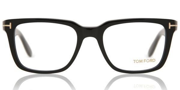 Tom Ford FT5380 001 Eyeglasses in Black | SmartBuyGlasses USA
