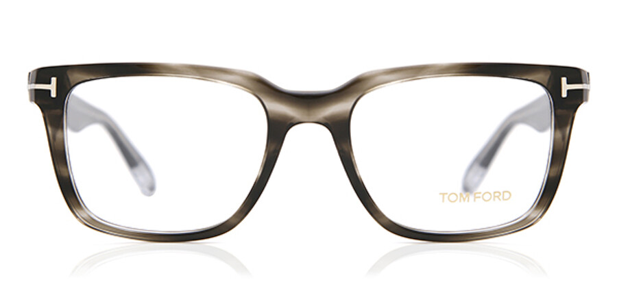 Tom Ford FT5304 093 Glasses Smoke Grey With Spotted Black | SmartBuyGlasses  UK