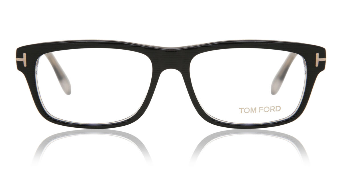 Tom Ford FT5320 005 Eyeglasses in Black | SmartBuyGlasses USA