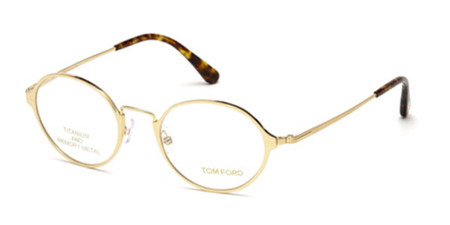 Tom Ford FT5350 Timeless Essential 028 Glasses Gold | SmartBuyGlasses UK