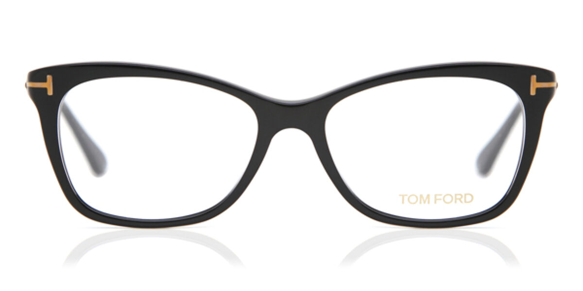 Tom Ford FT5353 001 Eyeglasses in Black | SmartBuyGlasses USA