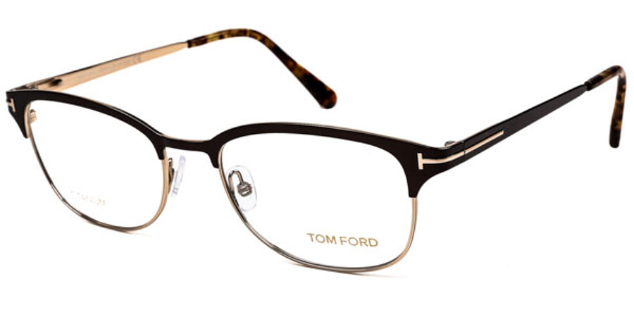 Tom Ford FT5381 050 Glasses Dark Brown | SmartBuyGlasses UK