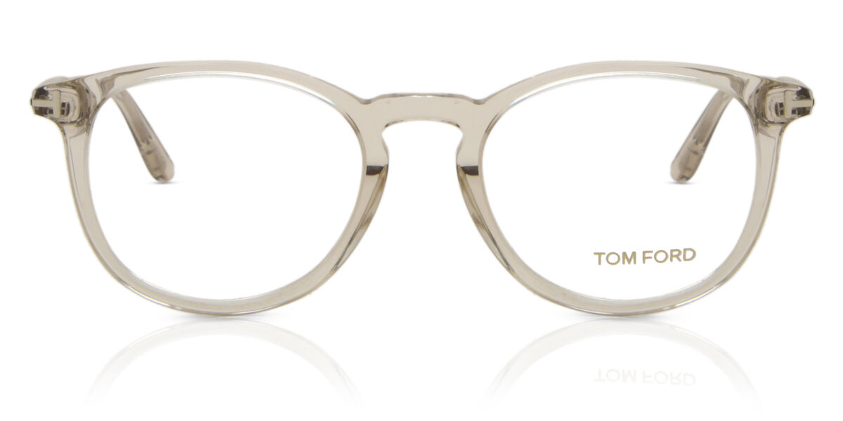 Tom Ford FT5401 020 Eyeglasses in Transparent Grey | SmartBuyGlasses USA