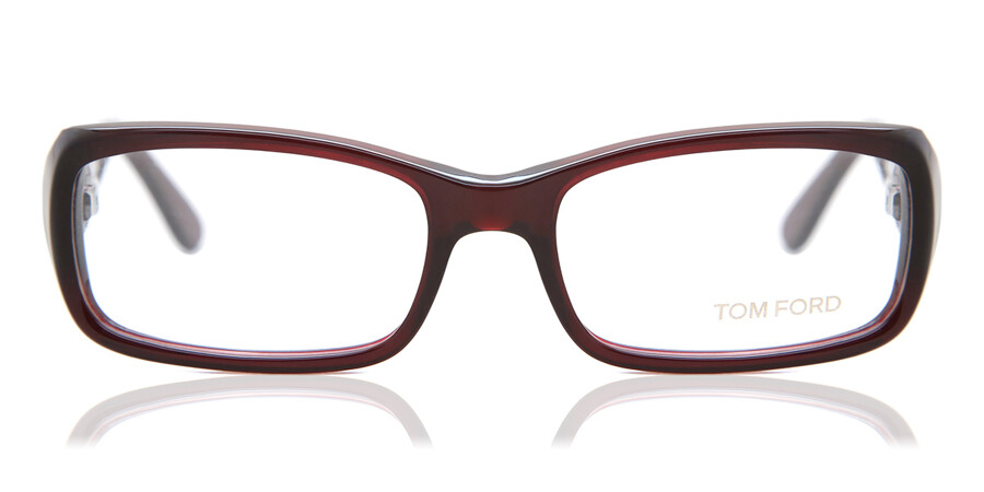 Tom Ford FT5072 211 Glasses Burgundy | VisionDirect Australia