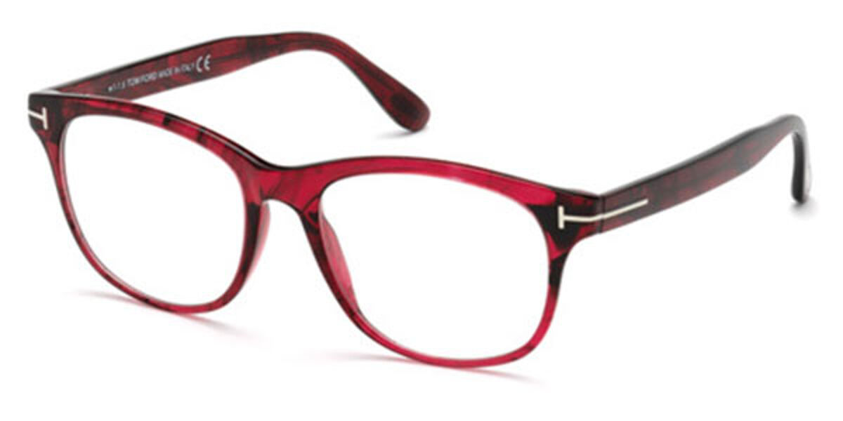 Tom Ford FT5399 068 Eyeglasses in Red | SmartBuyGlasses USA