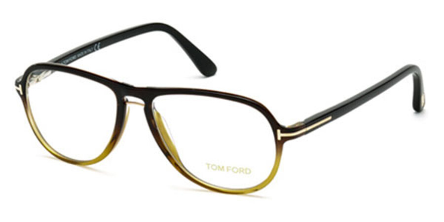 Tom Ford FT5380-F Asian Fit 005 Glasses Black | VisionDirect Australia