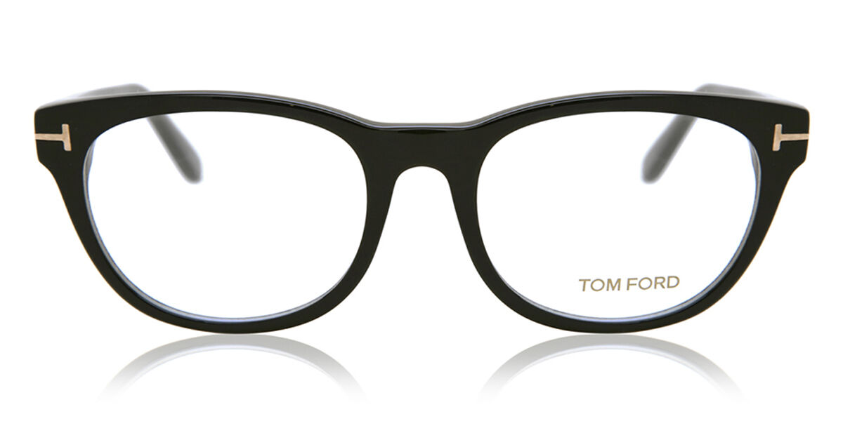 Tom Ford FT5433 001 Eyeglasses in Black | SmartBuyGlasses USA