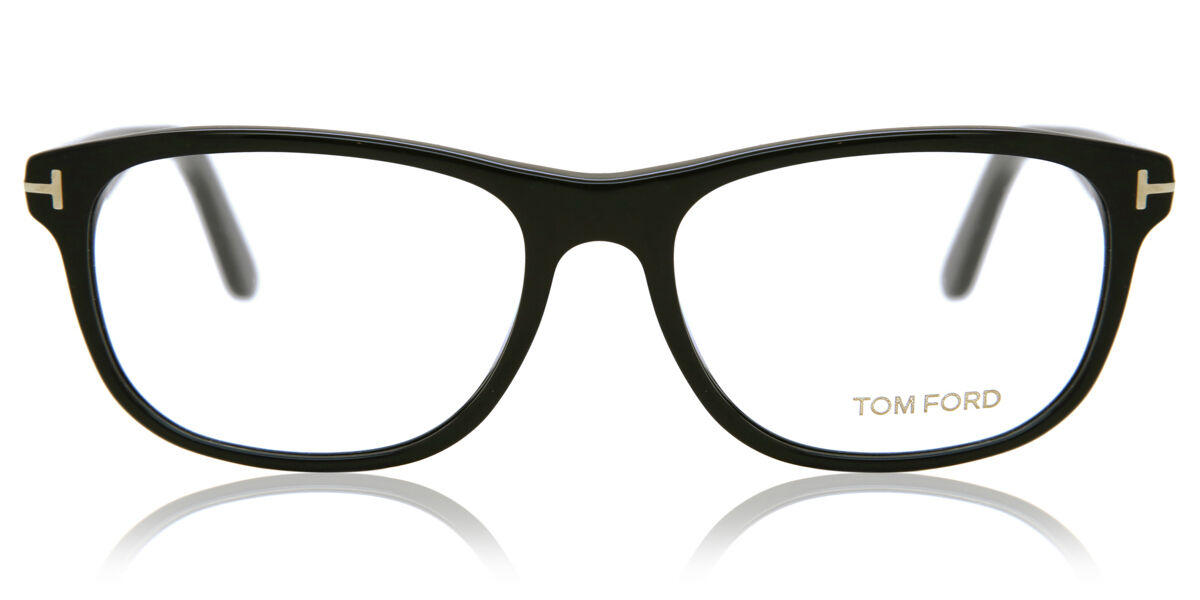 Tom Ford FT5430 001 Eyeglasses in Black | SmartBuyGlasses USA