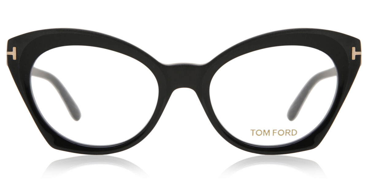 Tom Ford FT5456 002 Eyeglasses in Black | SmartBuyGlasses USA