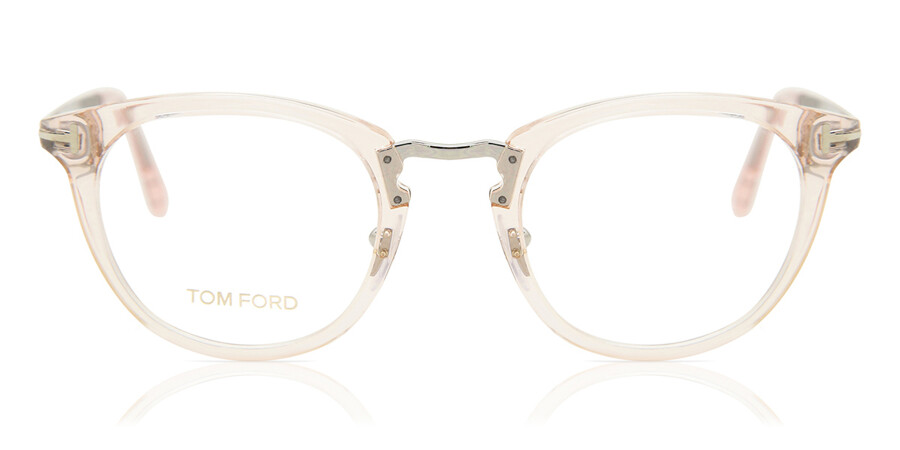 Tom Ford FT5466 072 Glasses Transparent Light Pink | VisionDirect Australia