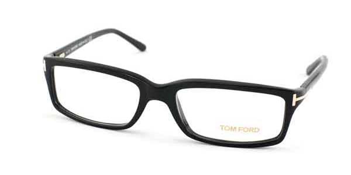 Tom Ford FT5005 0B5 Glasses Black | VisionDirect Australia