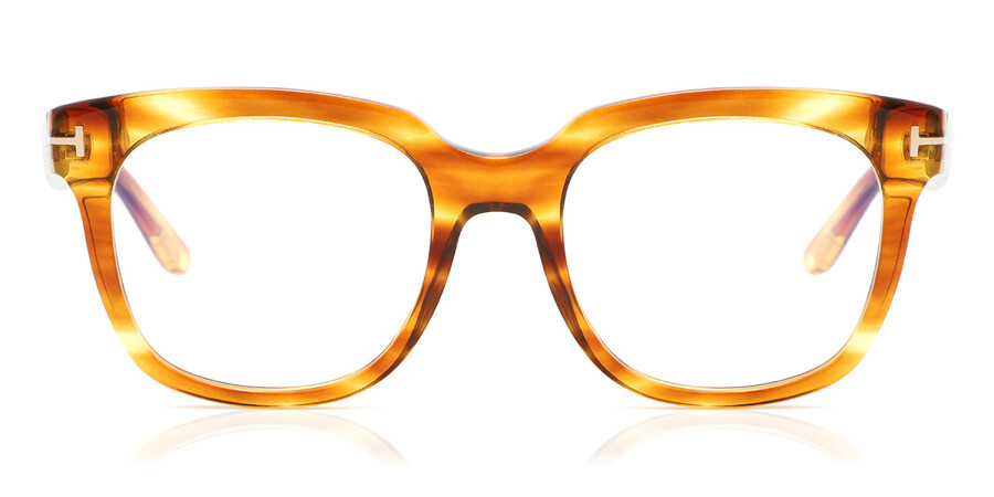 Tom Ford FT5537-B Blue-Light Block 045 Glasses Tortoiseshell | VisionDirect  Australia