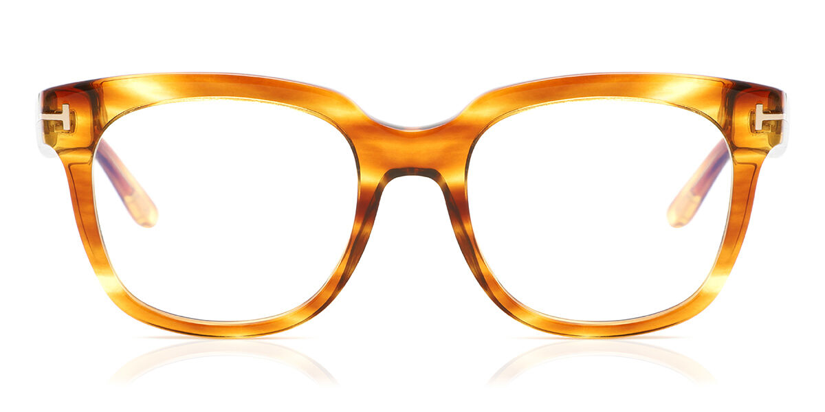 Tom Ford FT5537-B Blue-Light Block 045 Glasses Tortoiseshell | VisionDirect  Australia