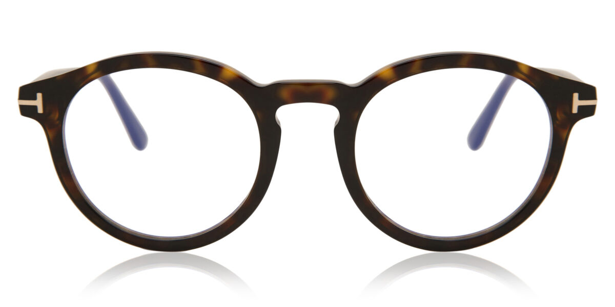 Tom Ford FT5529-B Blue-Light Block 052 Glasses Dark Tortoise |  SmartBuyGlasses UK