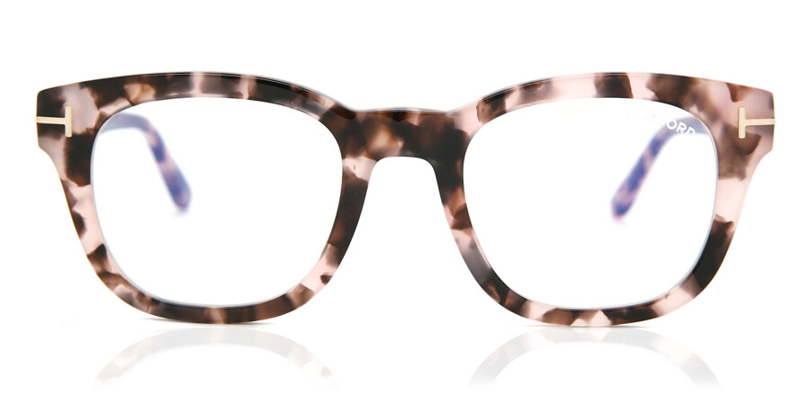 Tom Ford FT5542-B Blue-Light Block 055 Eyeglasses in Tortoiseshell |  SmartBuyGlasses USA