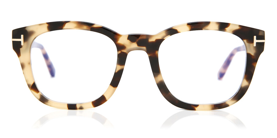 Tom Ford FT5542-B Blue-Light Block 056 Eyeglasses in Tortoiseshell |  SmartBuyGlasses USA