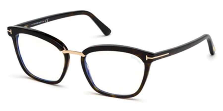 Tom Ford FT5550-B Blue-Light Block 052 Glasses Dark Tortoise | VisionDirect  Australia