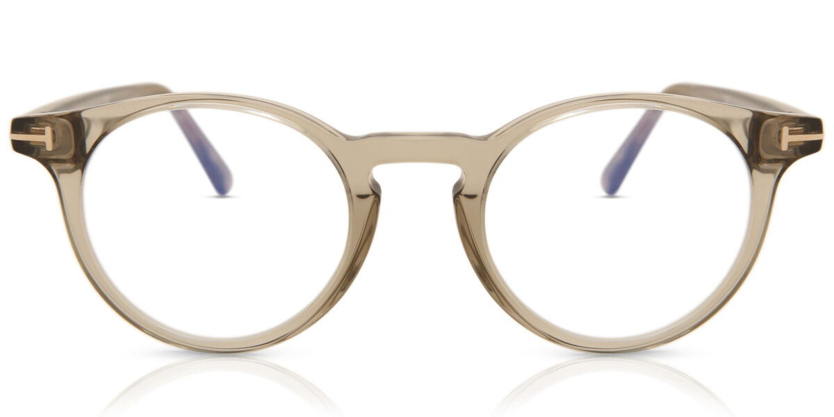 Tom Ford FT5557-B Blue-Light Block 001 Glasses Black | VisionDirect ...