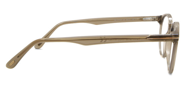 Tom Ford FT5557-B Blue-Light Block 045 Transparent Brown メガネ 