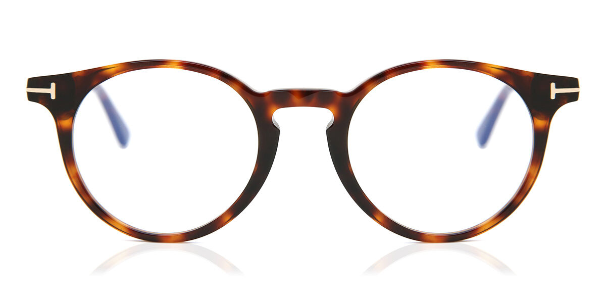 Tom Ford FT5529-B Blue-Light Block 055 Glasses Tortoiseshell ...