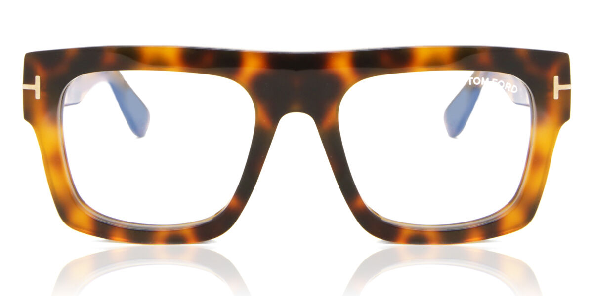 Tom Ford FT5634-B Blue-Light Block 056 Glasses Tortoiseshell |  SmartBuyGlasses UK