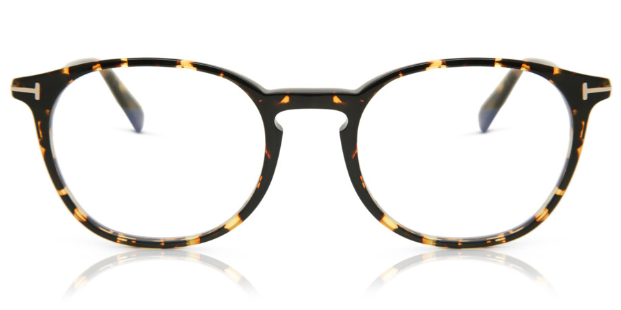 Tom Ford FT5583-B Blue-Light Block 056 Glasses Tortoiseshell |  SmartBuyGlasses UK