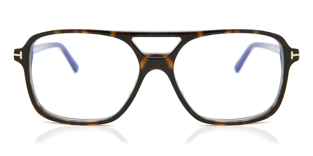 Tom Ford FT5585-B Blue-Light Block 052 Glasses Tortoiseshell | VisionDirect  Australia