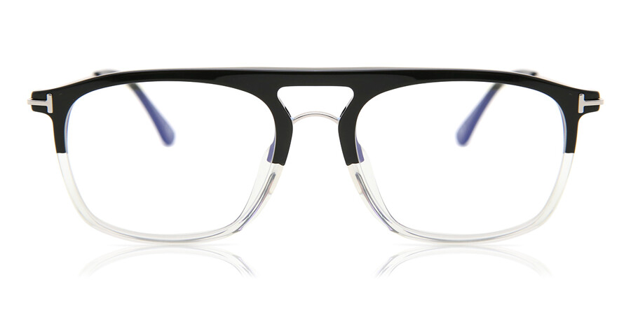 Tom Ford FT5588-B Blue-Light Block 003 Glasses Black | VisionDirect  Australia