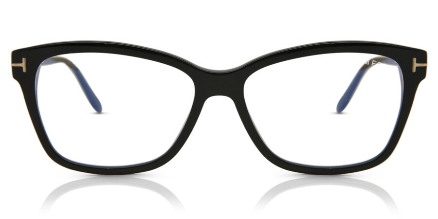 Tom Ford FT5597-B Blue-Light Block 001 Glasses Black | SmartBuyGlasses  Canada