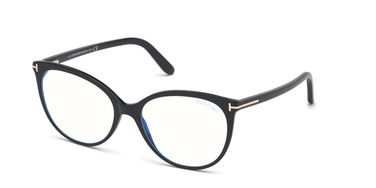 Tom Ford Ft5598 B Blue Light Block 001 Brille Schwarz Smartbuyglasses 1569