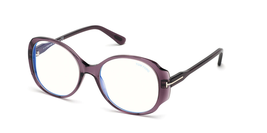 Tom Ford FT5620-B Blue-Light Block 078 Glasses Lilac Purple |  SmartBuyGlasses Canada