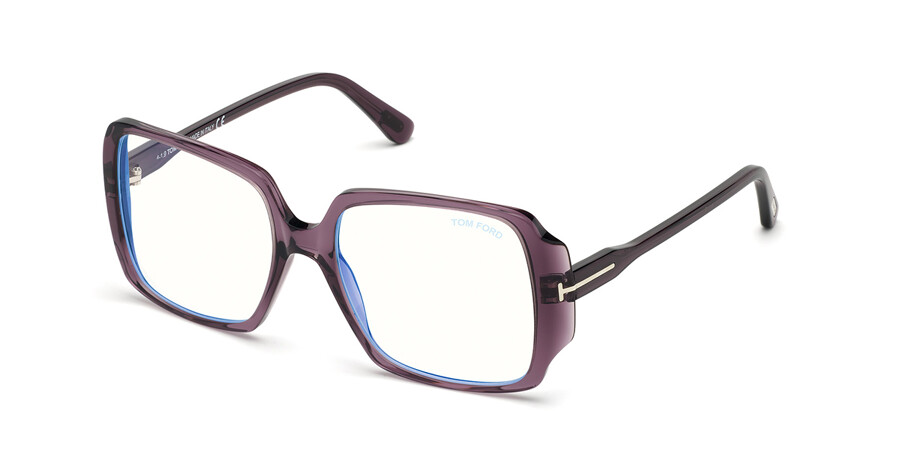 Tom Ford FT5621-B Blue-Light Block 078 Eyeglasses in Lilac Purple |  SmartBuyGlasses USA