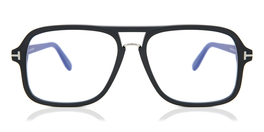 Tom Ford FT5627-B Blue-Light Block 002 Glasses Matte Black |  SmartBuyGlasses Ireland