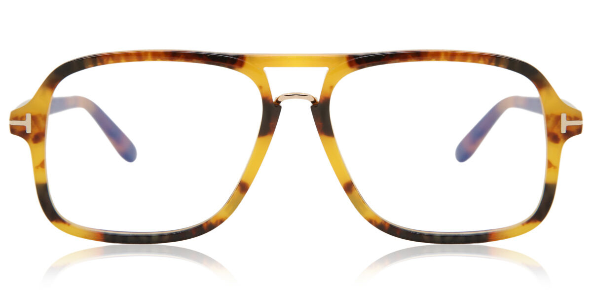 Tom Ford FT5627-B Blue-Light Block 055 Glasses Colorful Havana |  SmartBuyGlasses UK