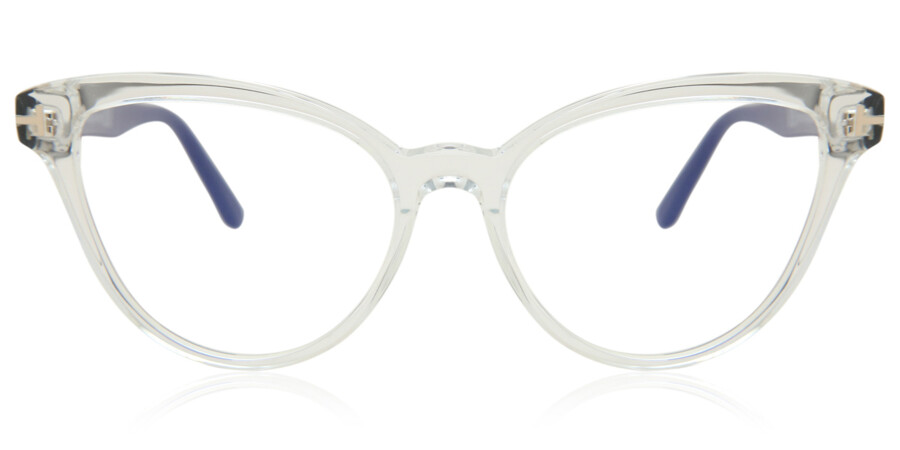 Tom Ford FT5639-B Blue-Light Block 026 Glasses Crystal | VisionDirect  Australia