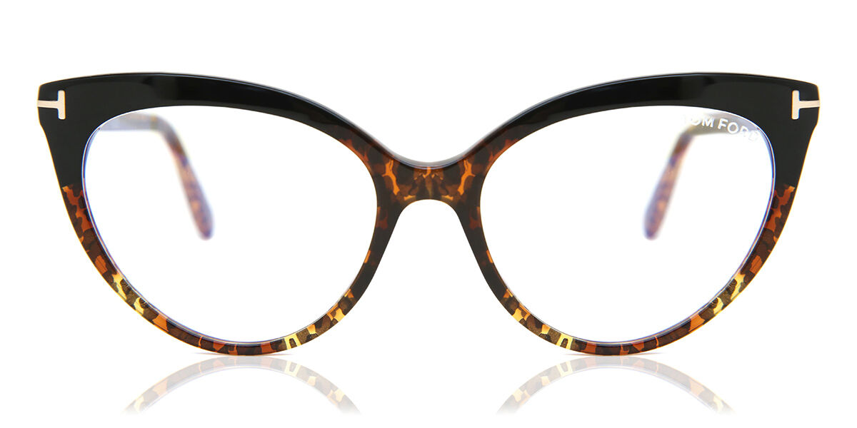 Tom Ford Ft5674 B Blue Light Block 005 Glasses Tortoise Visiondirect Australia 6384