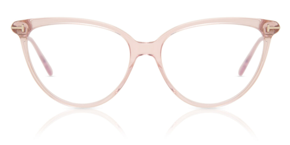 Tom Ford FT5688-B Blue-Light Block 072 Women’s Eyeglasses Pink Size 55 - Blue Light Block Available