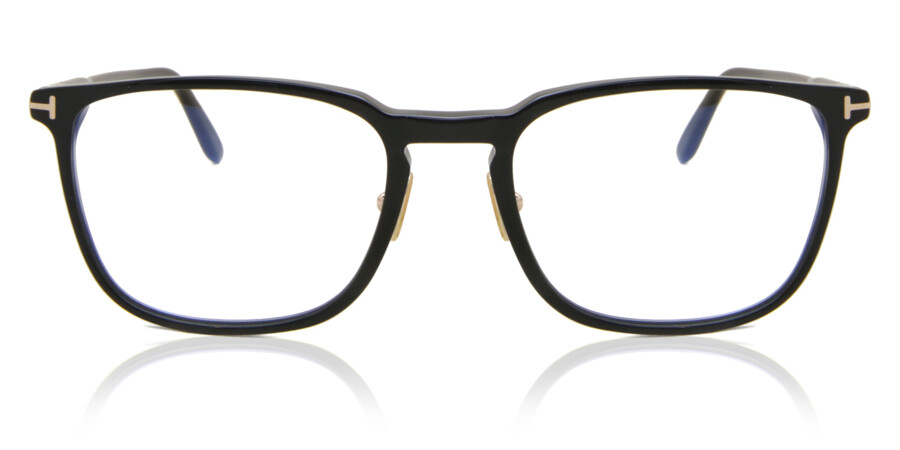 Tom Ford FT5699-B Blue-Light Block 001 Eyeglasses in Shiny Black |  SmartBuyGlasses USA