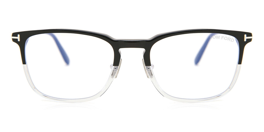 Tom Ford FT5699-B Blue-Light Block 005 Glasses Black Clear |  SmartBuyGlasses UK