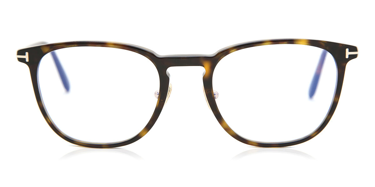 Tom Ford FT5700-B Blue-Light Block 052 Glasses Dark Havana | VisionDirect  Australia