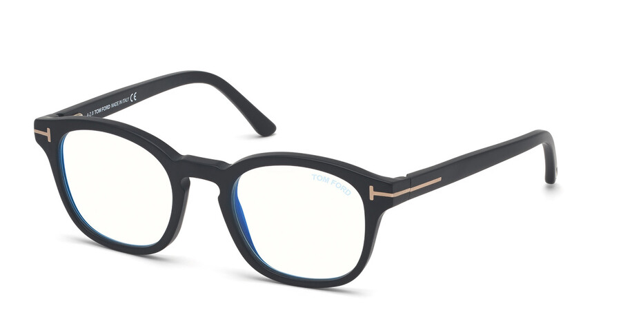 Tom Ford FT5532-B Blue Light Block 02A Glasses Matte Black |  SmartBuyGlasses New Zealand
