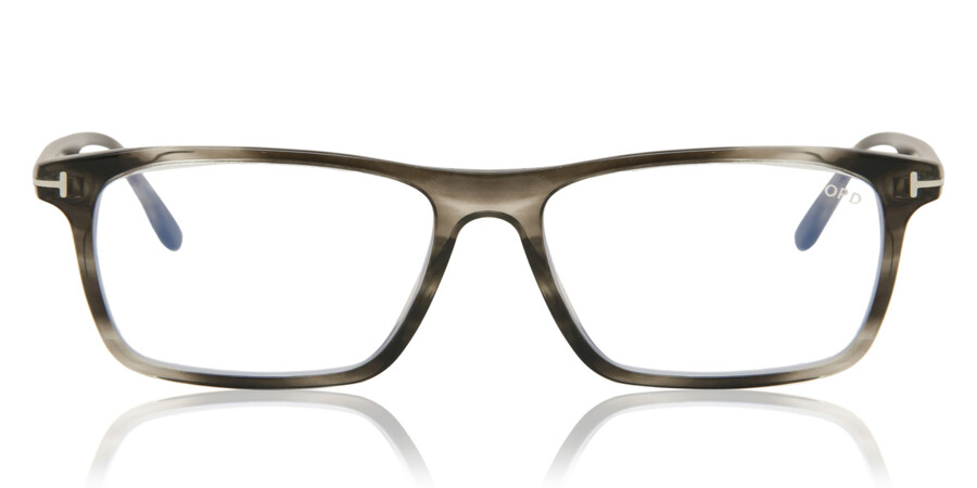 Tom Ford FT5681-B Blue Light Block 056 Eyeglasses in Havana |  SmartBuyGlasses USA