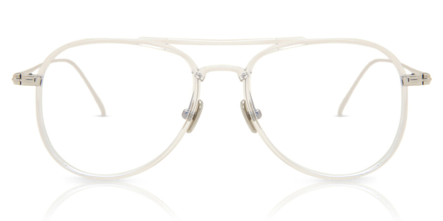 Tom Ford FT5666-B Blue-Light Block 026 Glasses Crystal | SmartBuyGlasses UK