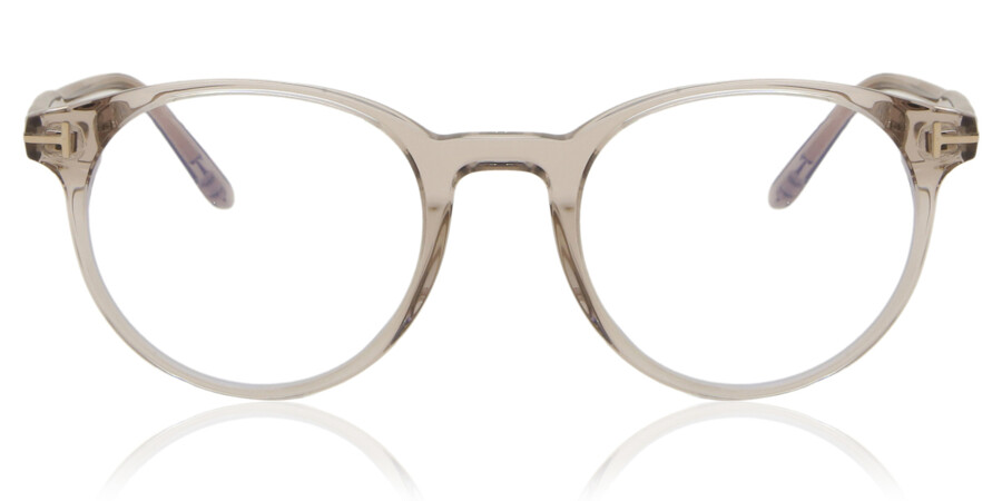 Tom Ford FT5695-B Blue-Light Block 045 Glasses Transparent Brown |  VisionDirect Australia