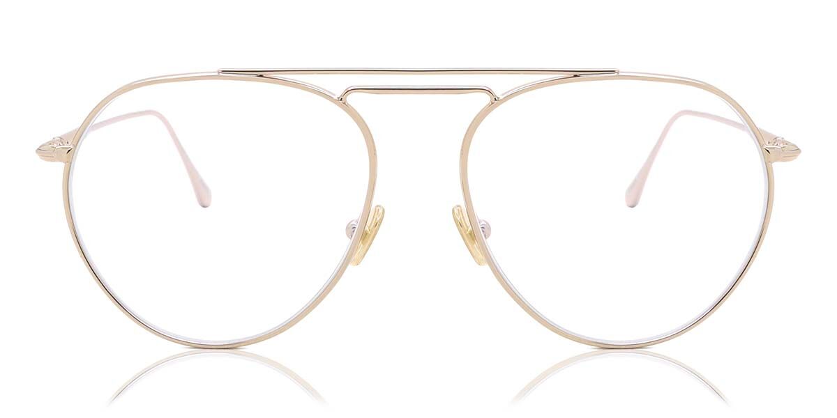 Tom Ford FT5730-B Azules-Light Block 028 56 Lentes Recetadas Para Hombre Rose-Dorados