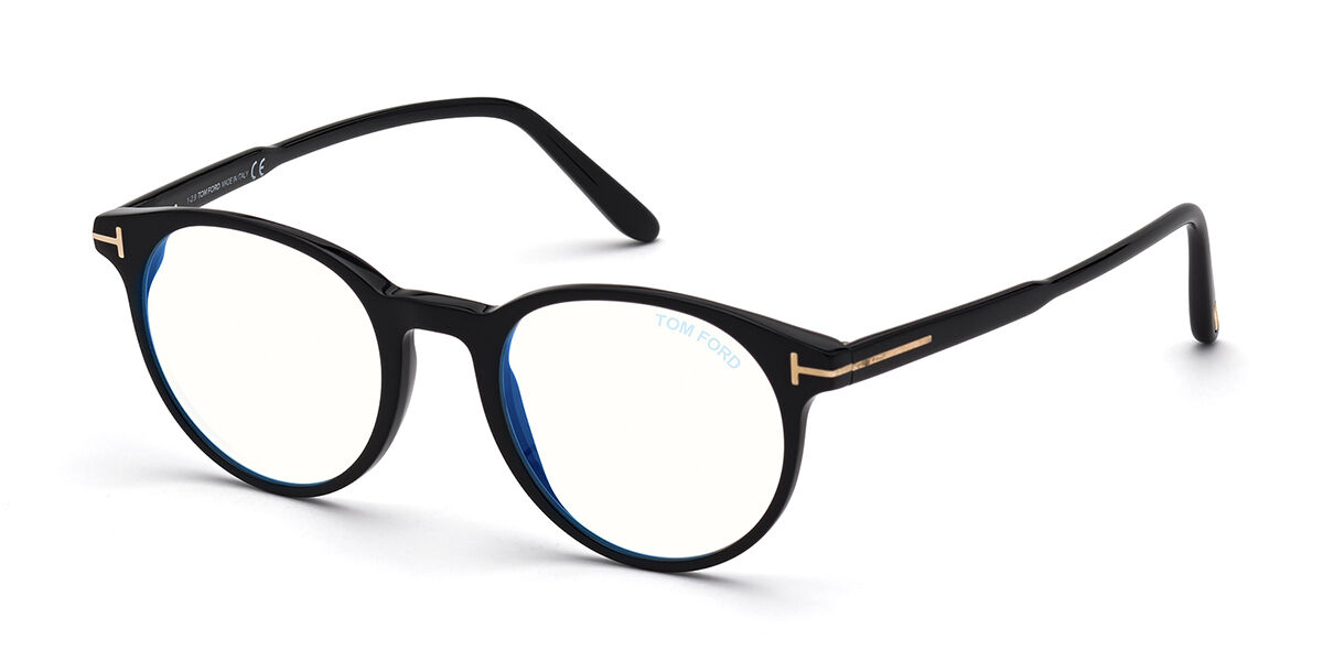 Tom Ford FT5695-B Blue-Light Block 001 Glasses Shiny Black |  SmartBuyGlasses South Africa